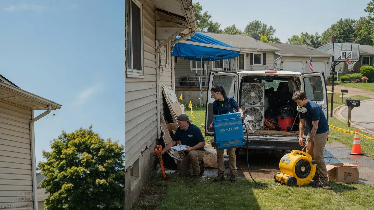 Ceiling Leak Cleanup in Minerva, NY near me